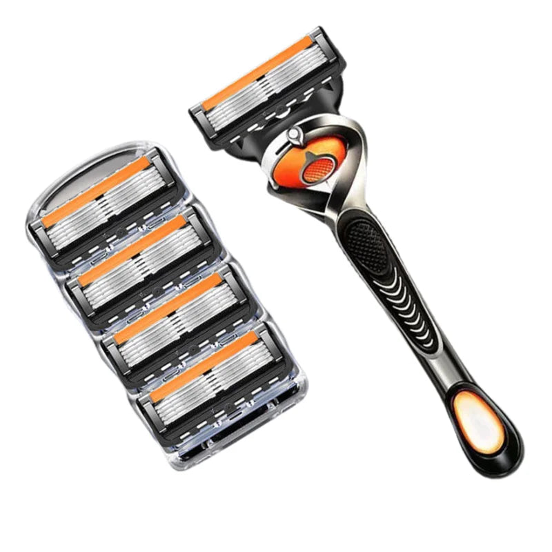 CC002-Razor cycle replaces shaver 5-layer shaving head replaces professional razor blades