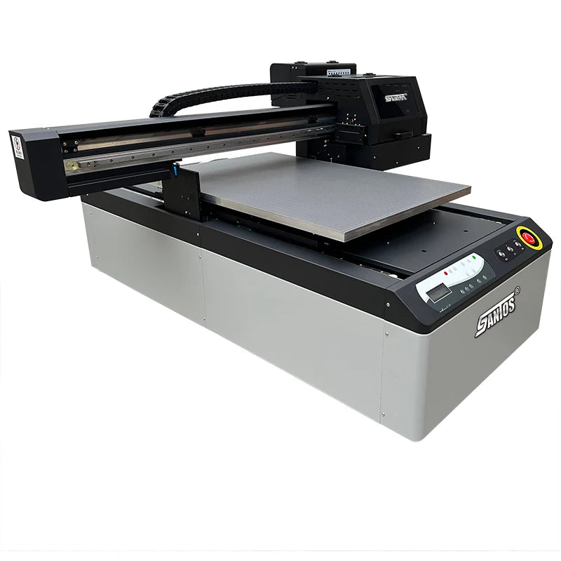 Acrylic printing UV printer A1 60*90cm glass wood XP600/i3200 heads vacuum platform UV flatbed printer