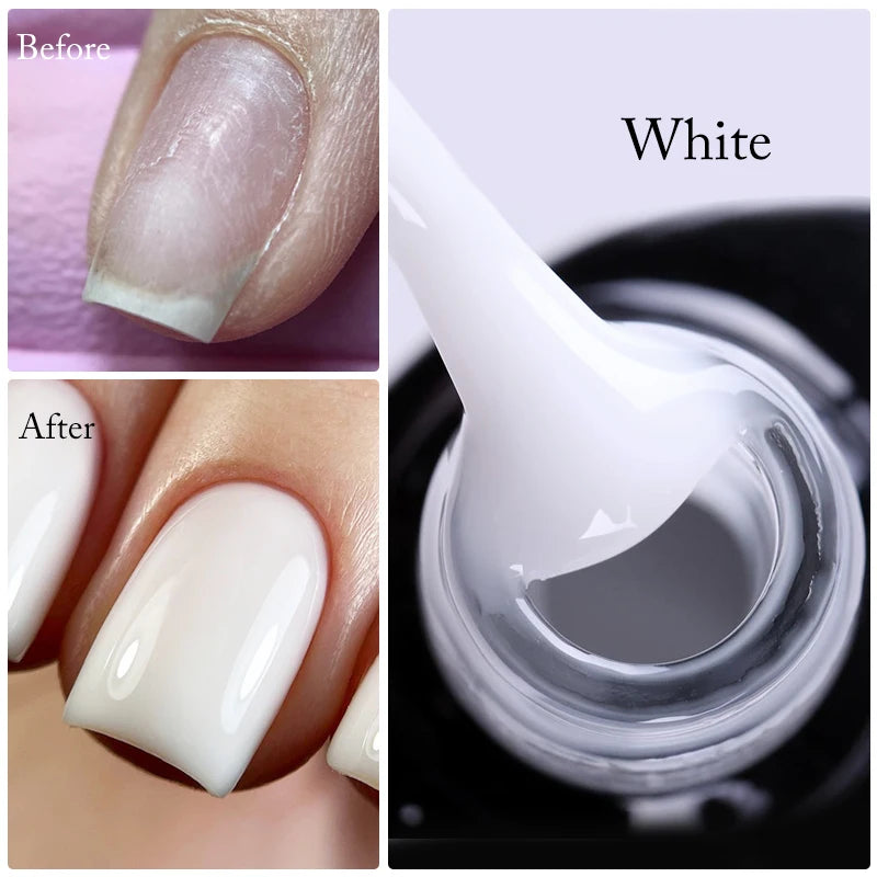 UR SUGAR 7ml Extension Gel White Pink Nude Semi Permanent Acrylic Extension Nail Art Hybrid Varnish UV Led Hard Gel Nail Polish