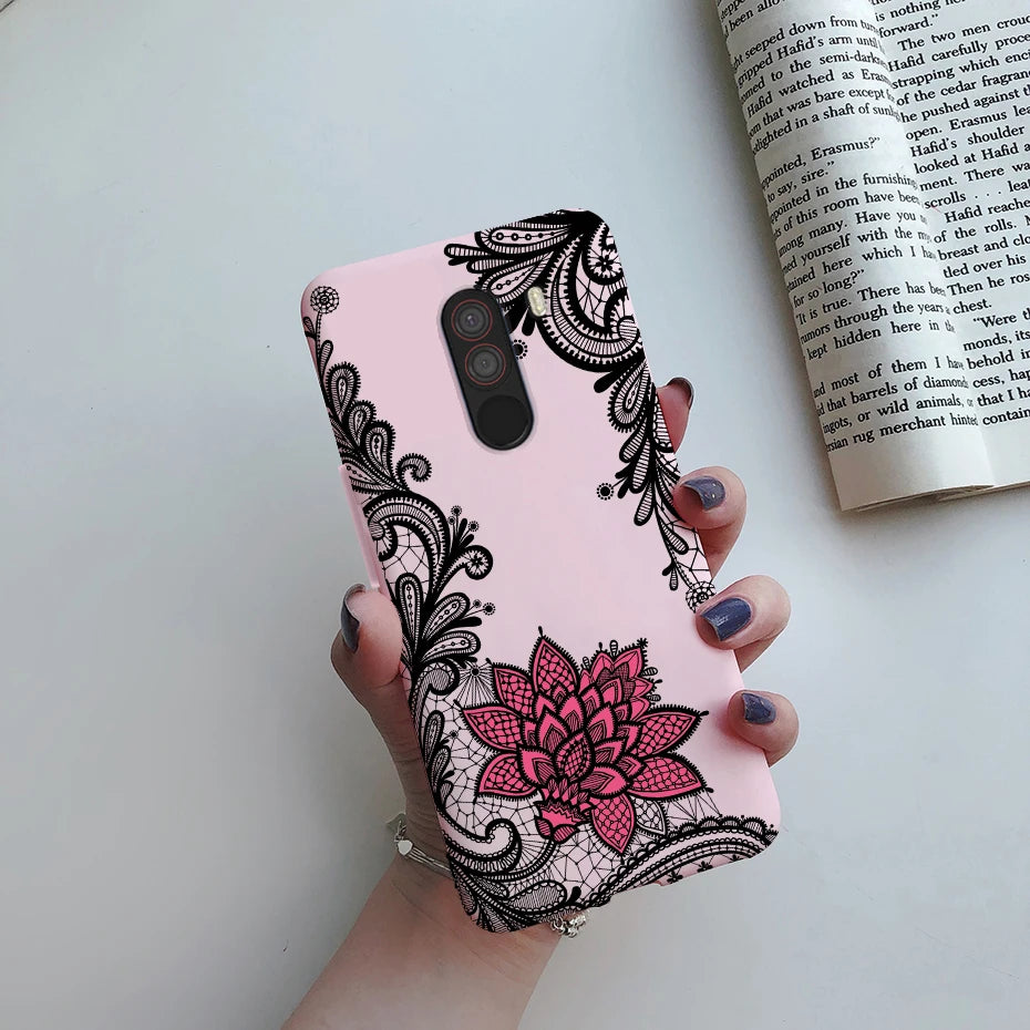 For xiaomi Pocophone F1 Case Poco F1 Cute Cat Cartoon Cover Silicone Soft TPU Phone Case For xiaomi Pocophone F1 Global F 1 Case