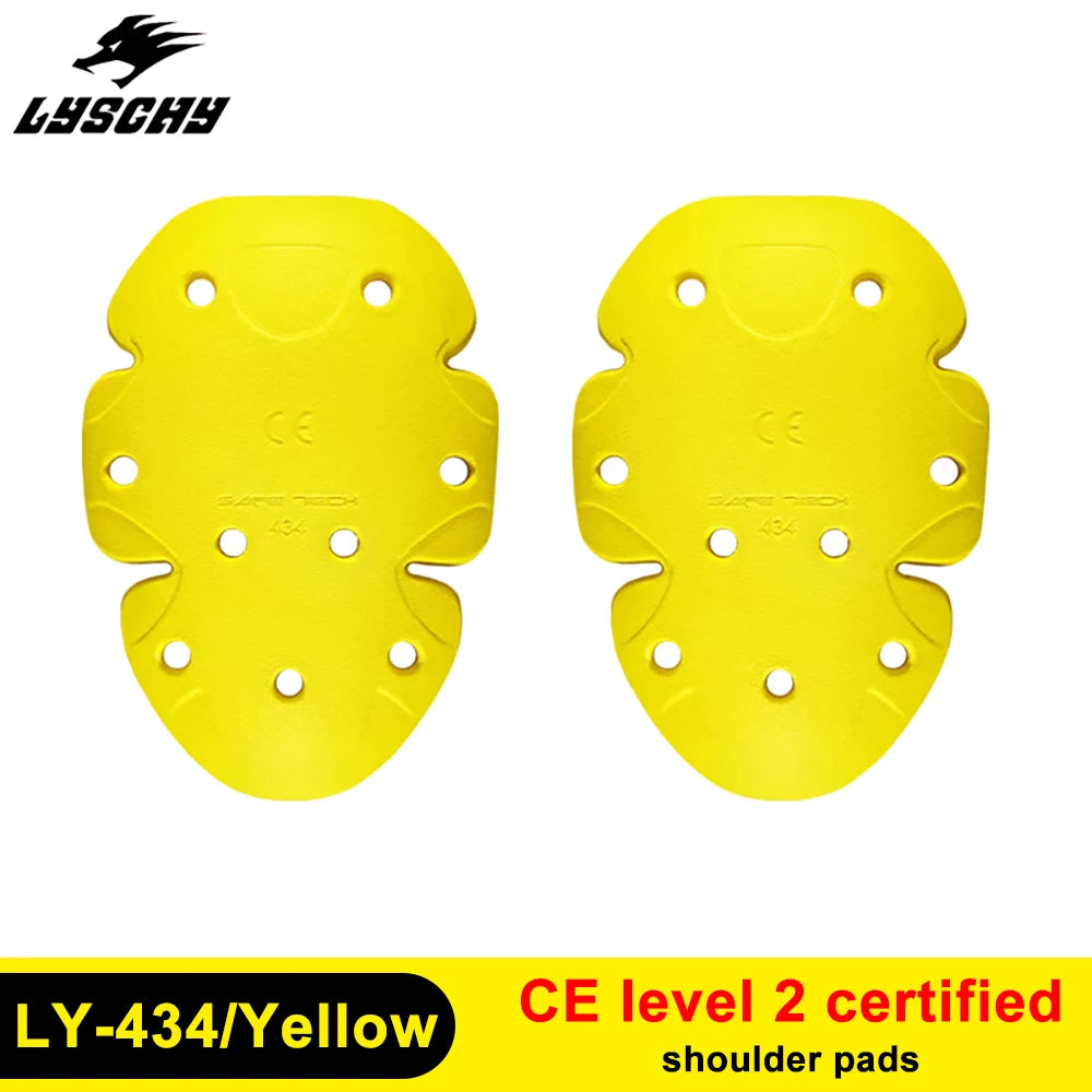 CE Level 2 Certified Motorcycle Jacket Insert Back Protector Thicken High Elasticity Rider Armor Chest Back Spine Protective Pad