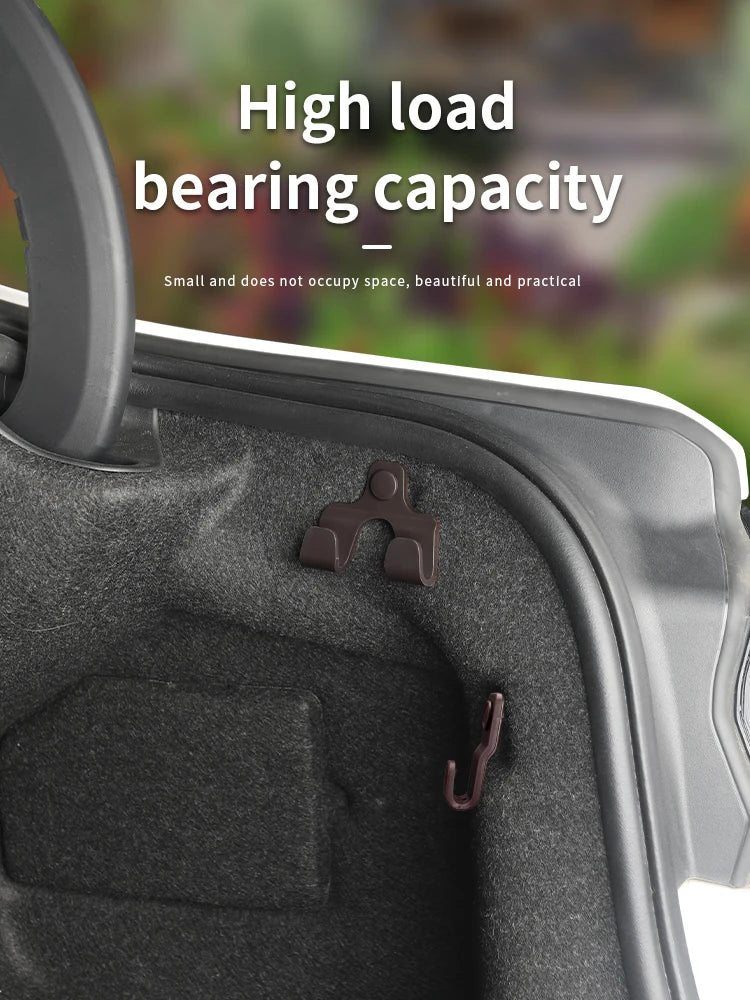 For BMW F20 F30 F36 G20 G30 G32 F10 G01 G02 G05 X1X2X3X4X5X6 Car Rear Trunk Storage Hooks Auto Boot Hook Organizer Accessories