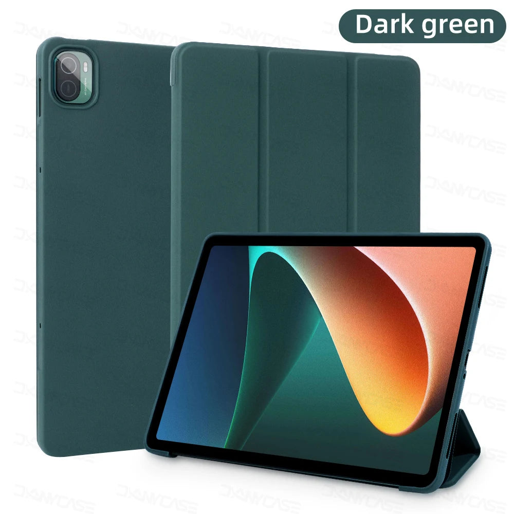 Tablet Case For MiPad 6S Pro 12.4in Support Magnetic Charging Auto Wake up For Xiaomi Pad 6/6Pro Cover Funda Tablet Accessories