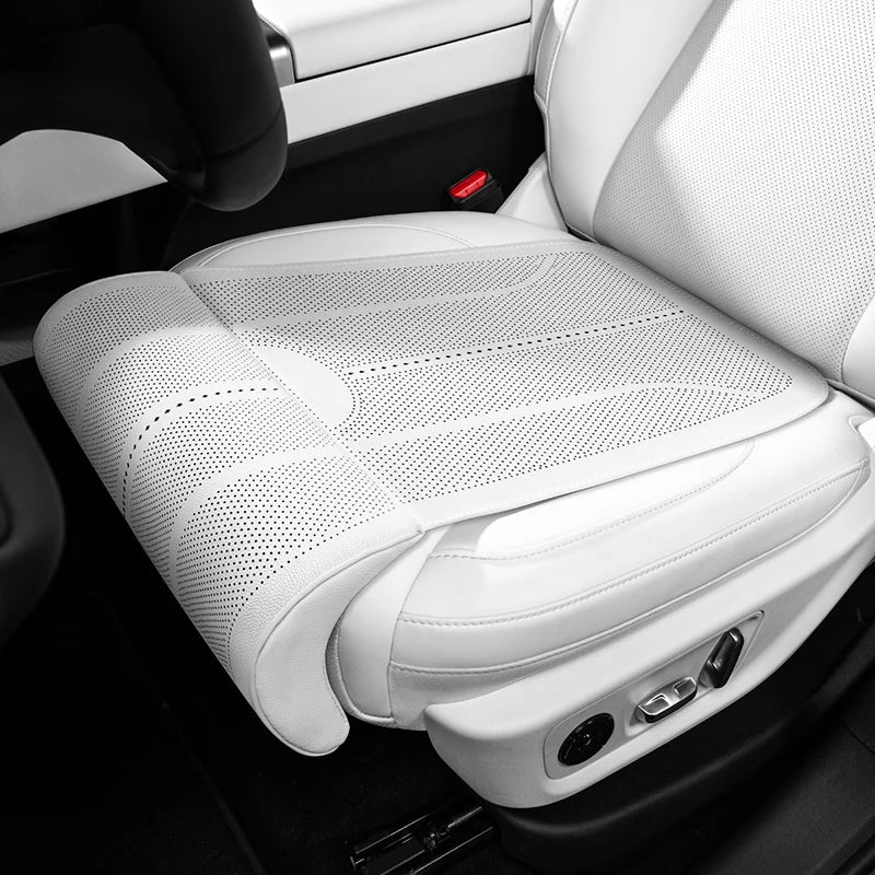Car Seat Cushion with Leg Support Universal Seat Protection Cover Extension Leg Rest Padding Relieve Fatigue Auto Accessories