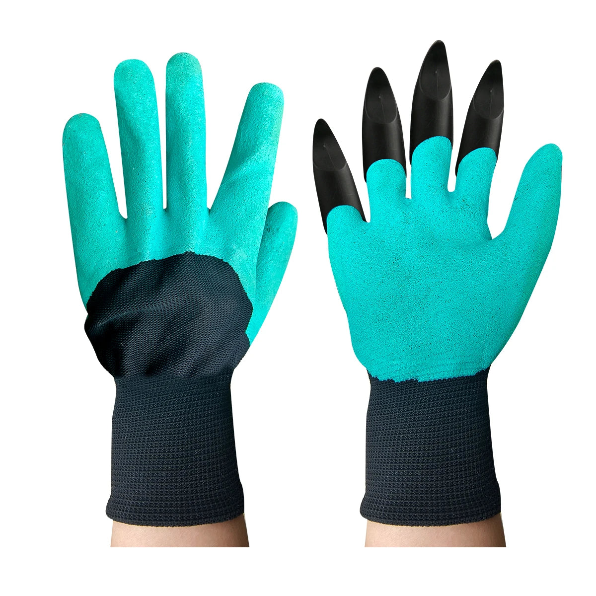 Garden Gloves with Claws Chicken Coop Cleaning for Digging Pruning Poking All in One Gardening Tool Durable Hand Protectors