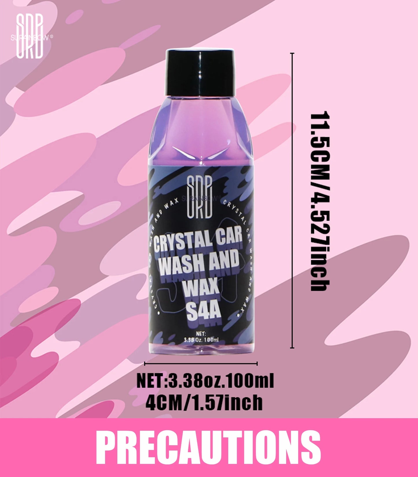 High Foaming Shampoo- Concentrated Ceramic Car Wash Soap Works with Foam Cannons,Foam Guns or Bucket Washes | For Cars,Trucks