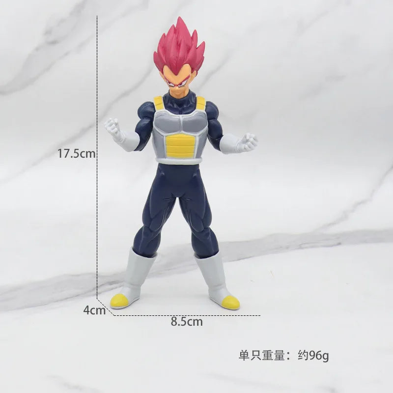 Dragon Ball Z Super Saiyan Anime Figurine Model GK Rose Goku Action Figure DBZ Gohan Figures Vegeta Statue Collection Toy Figma