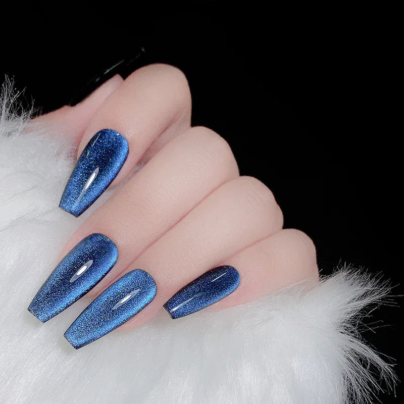 8ml 9D Rainbow Cat Eye Magnetic Nail Gel Phototherapy Adhesive Semi Permanent Nail Art Manicure Soak Off LED UV Gel