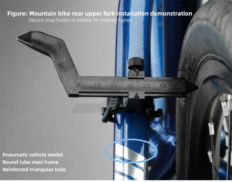 Bicycle Portable Installation Dial Indicator Mini Wheel Adjustment Tool Triple Tuning Applicable Wheel Set MTB Bike Rims Tools