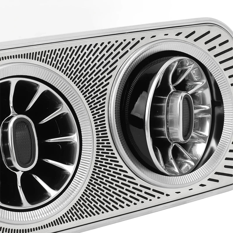 Interior Roof LED Air Conditioning Turbo Vent AC Outlet Trim  For Mercedes Benz V Class EQV Vito Viano Valente Metris W447 V250