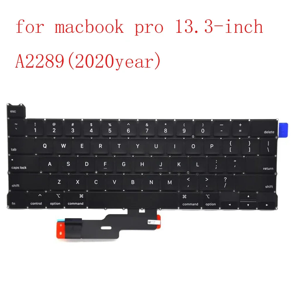 Replacement Keyboard for A1706 A1708 A2141 A2179 A2251 A2337 A2289 A2338 A2442 US Layout
