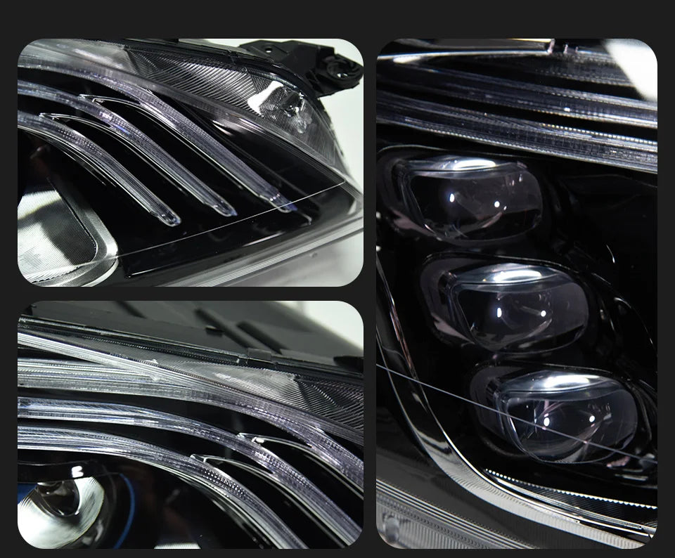 Car Lights for W221 2006-2013 S Class LED Auto Headlight Assembly Upgrade W222 Maybach Style Design Signal Lamp Accessories