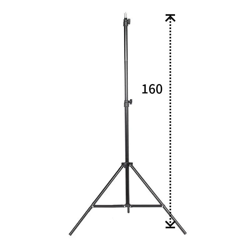 Live Broadcast Tripod Landing Type Camera Anchor Selfie Light Frame Metal Thermometer Holder