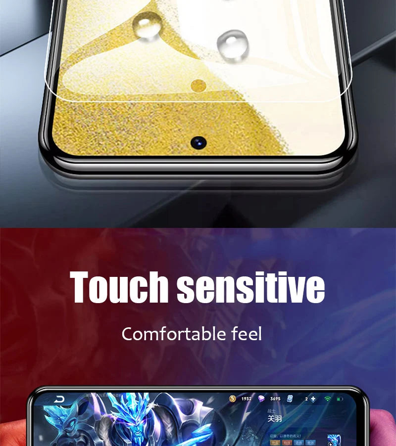 5Pcs Tempered Glass for Samsung Galaxy S23 S24 Fe S25 Ultra S21 S22 Plus Screen Protector for Samsung A16 A15 A36 A35 A56 A55