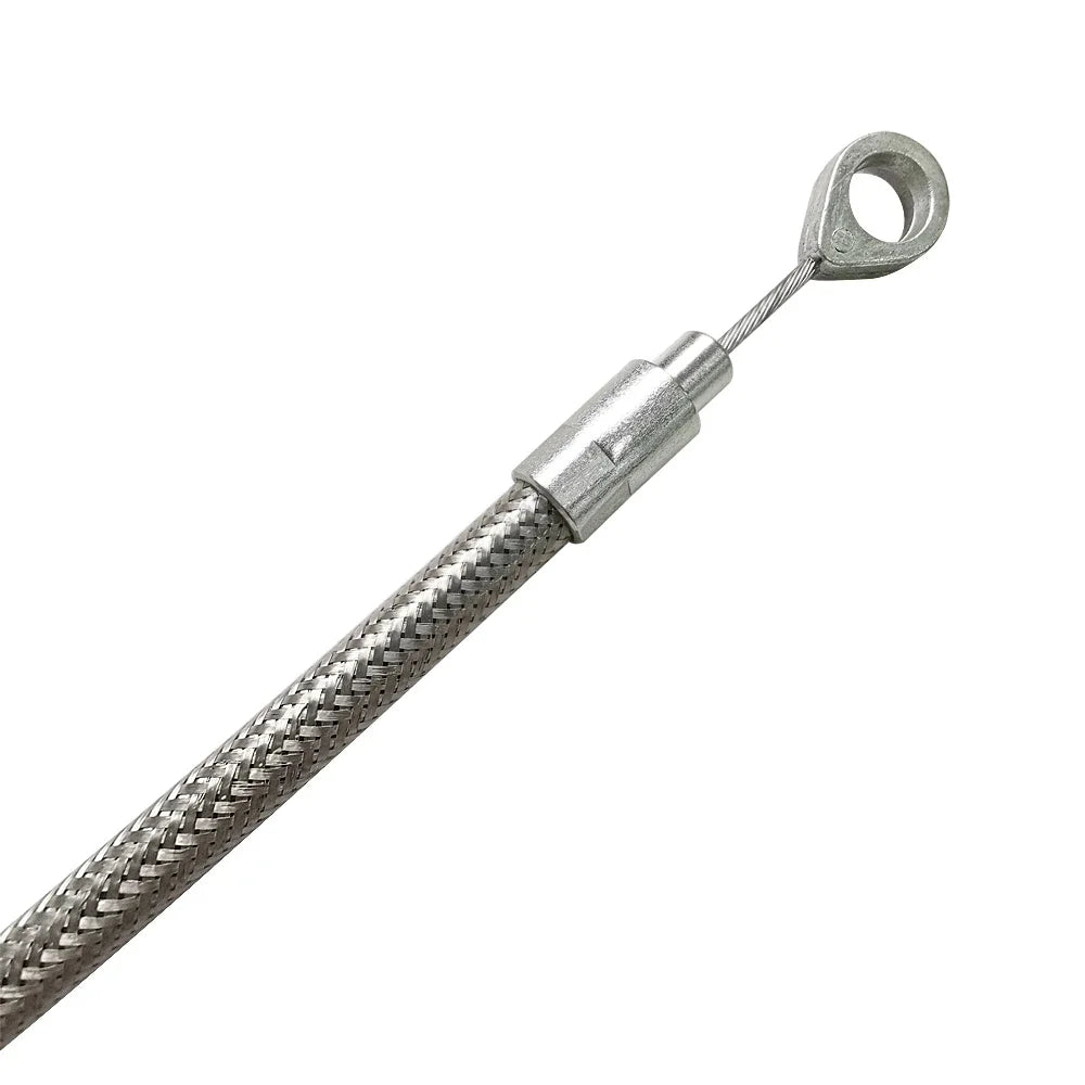 Motorcycle Braided Stainless Steel Clutch Cable for Harley Sportster / Electra Tour Glide / Road King