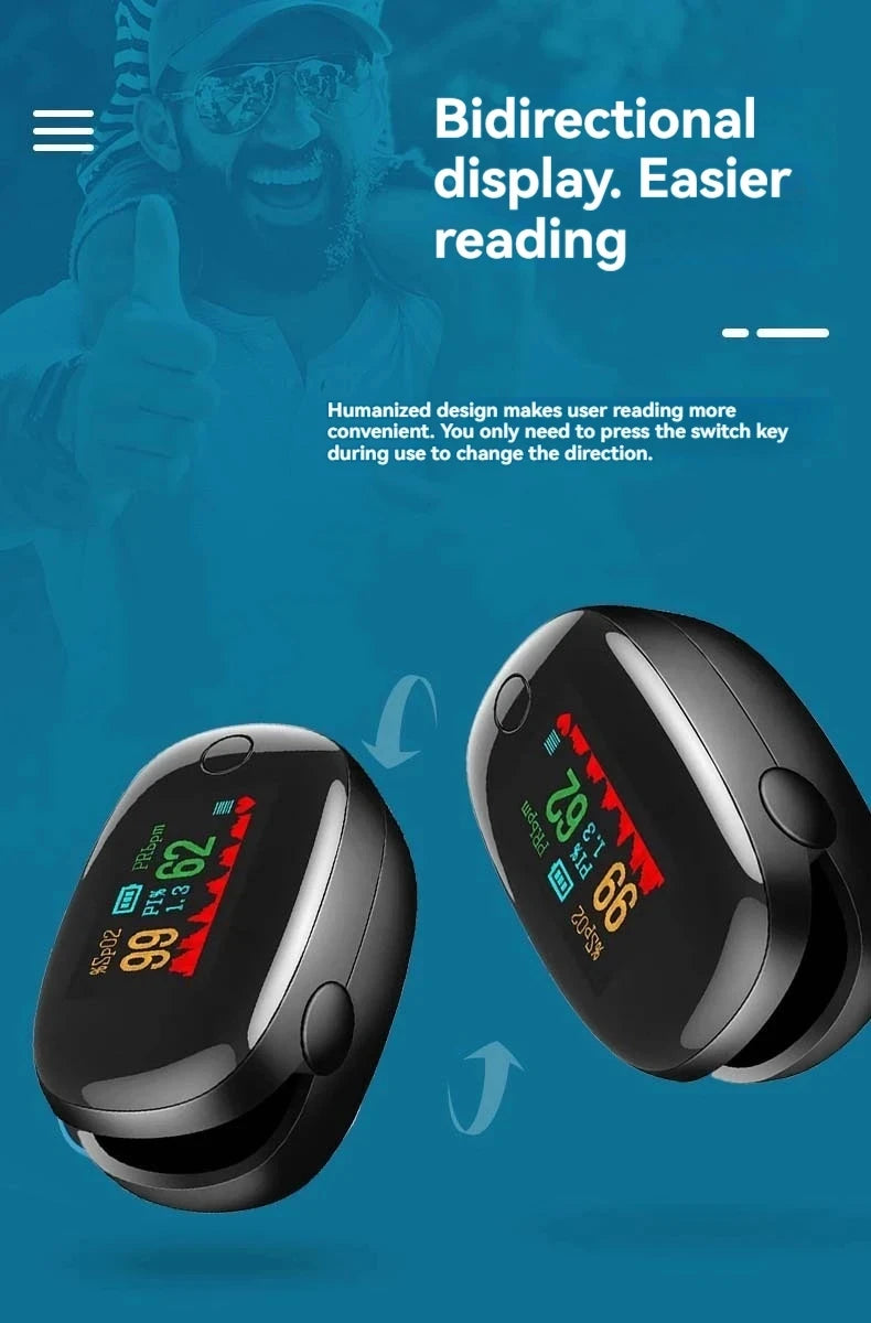 MINK Finger Clip Heart Rate Meter Measure Finger Oximetry PI Value Monitor Pulse Black Gem Oximeter Heart Rate Monitor Portable