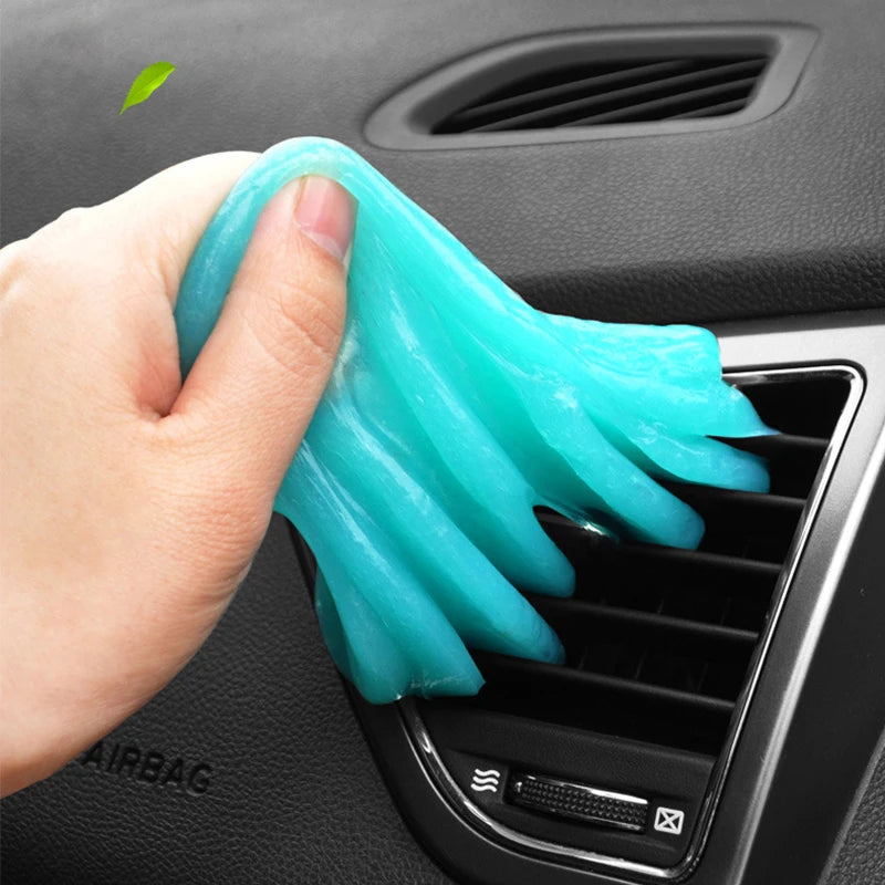 Multifunction Car Cleaning Gel Dust Cleaner Car Interior Cleaning Gel Slime Air Vent Outlet Dashboard Laptop Cleaning Magic Mud