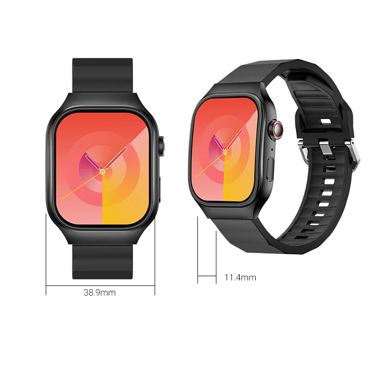 Smart Watch, Android IOS, Male/Women Watch, Call, Message Reminder, 2.01cm Large Screen Display, Exercise Steps and Fitness Exer