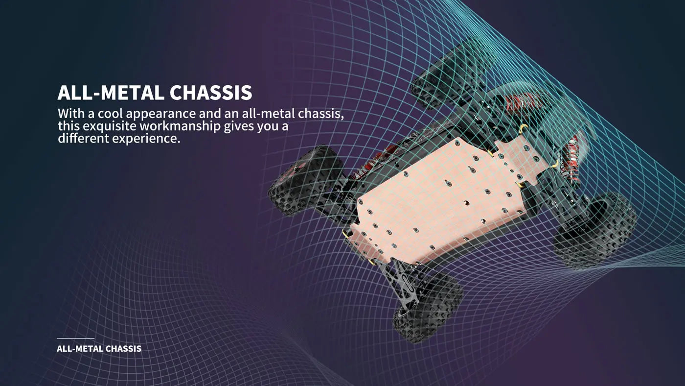 WLtoys 124016 V8 V2 1:12 4WD RC Racing Car High-Speed Brushless Motor Off-Road One Hand Remote Control Drift Climbing Kids Toys