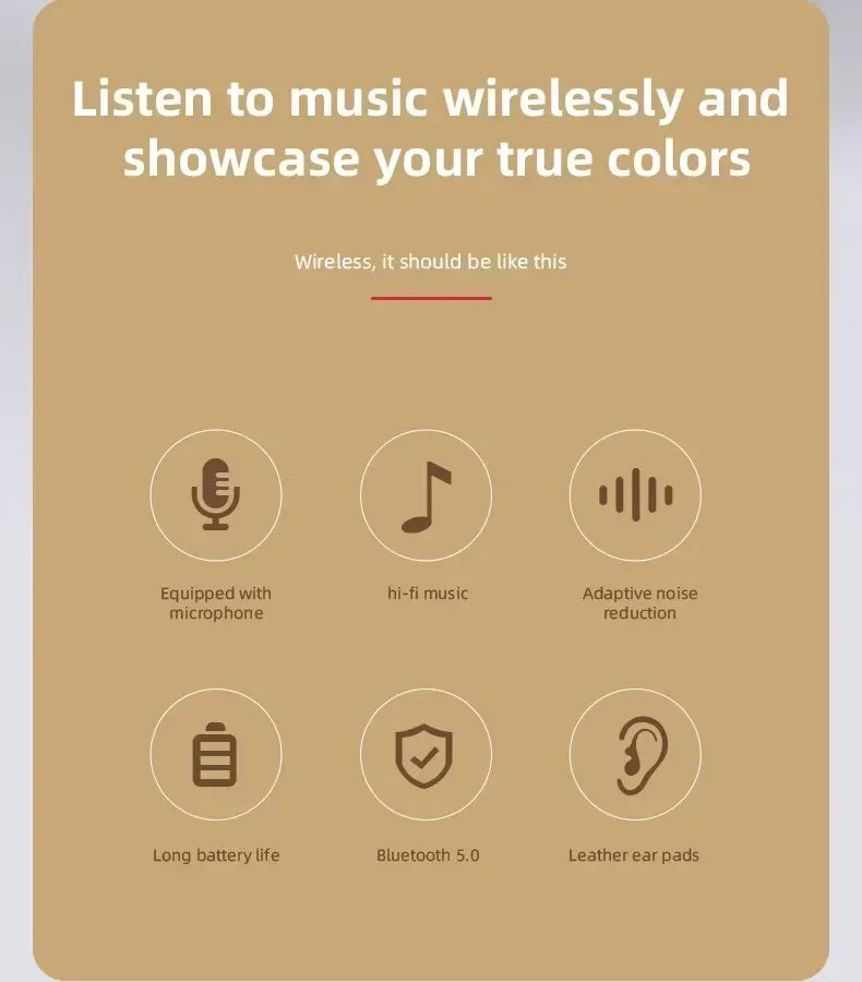 2025 NEW Stereo P47 Headset 5.0 Bluetooth Headset Folding Series Wireless Sports Game Headset for iPhone XiaoMi