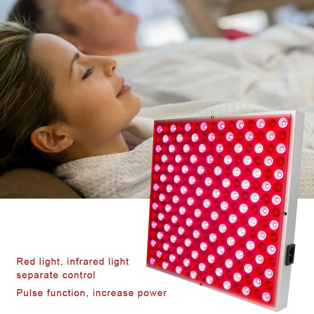 NEW LED Light Therapy Panel 45W Body Pain Relief Treatment 660nm 850nm Near Infrared Full Body Face Anti Aging Red Grow Light