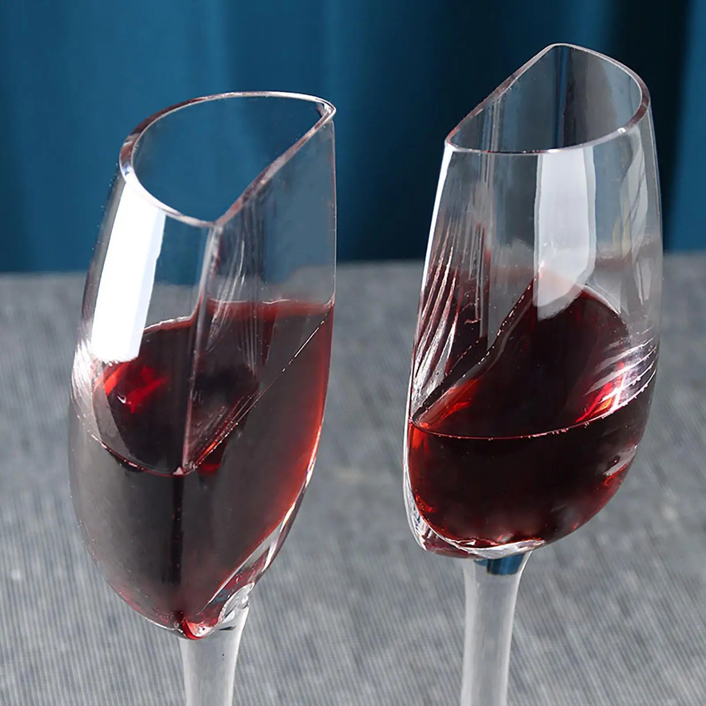 Half-Rice Wine Glass 140ml Flexible Long Stemmed Red Wine Cups Crystal Champagne Glass For Friends Enthusiasts Family