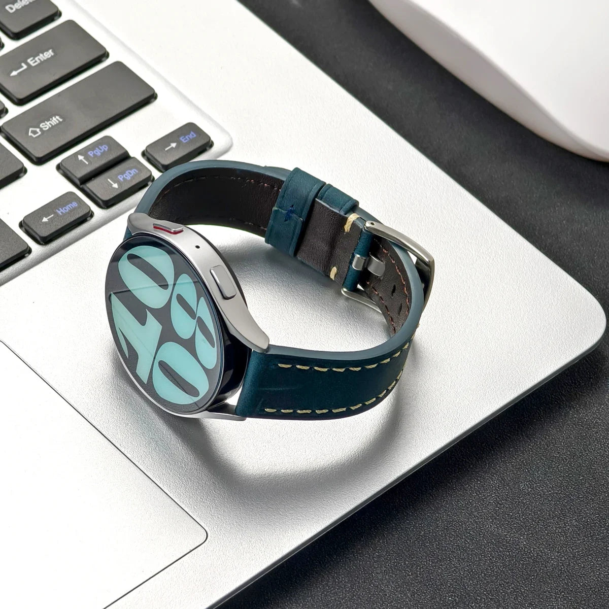 22mm 20mm Leather Strap For HUAWEI WATCH GT 4 46mm 4Pro GT3/2 Pro 42mm Soft Band For Samsung Galaxy Watch 7/6/5/4 40mm Wristband