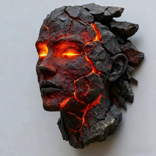 New Cracked Soul Wall Light Pendant Wall Decorations Home Decor Home Accessories Decorative Figurines