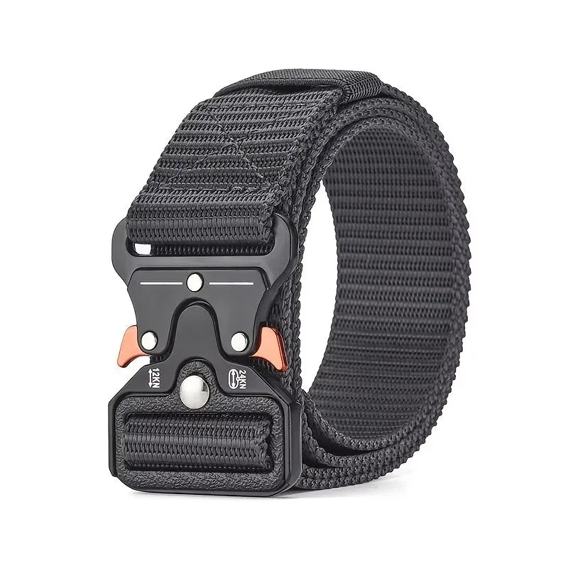 Men's Belt Outdoor Hunting Tactical Mens Belt Multifunctional Combat Survival High Quality Canvas Nylon Mens Belt Sport Belt