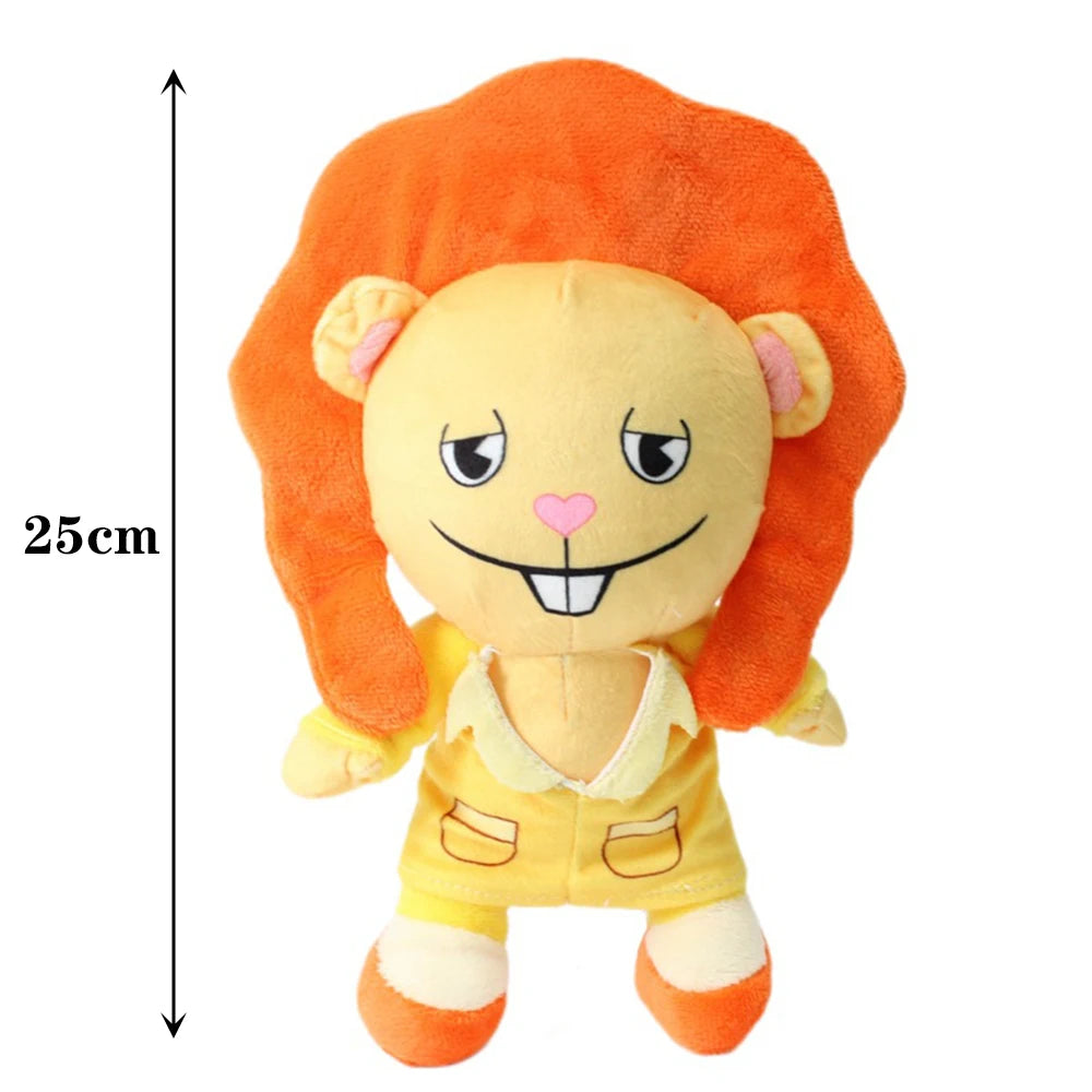 20-28cm Happy Tree Friends Plush Doll Cartoon Anime Plush Toys Flakey Flippy Soft Pillow Room Decor Doll Gift For Boys Girls