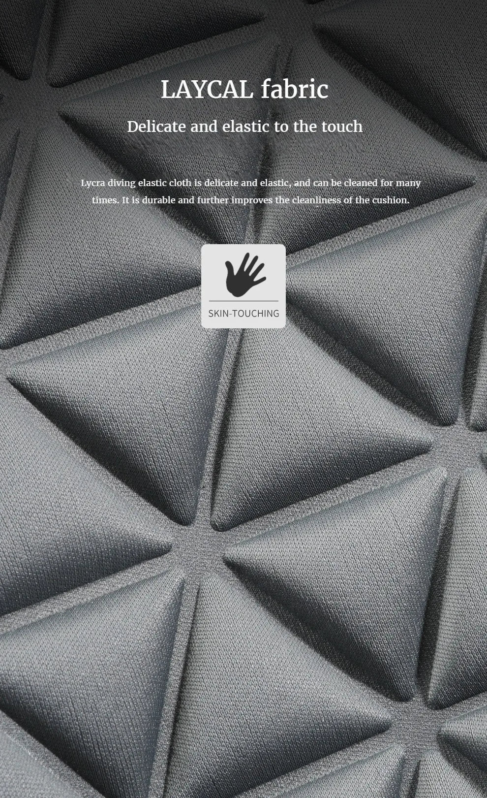 3D Suspended  Car Seat Cushion,  Seat Cover With Embossed Pattern  Four Seasons General Fit for Most Cars