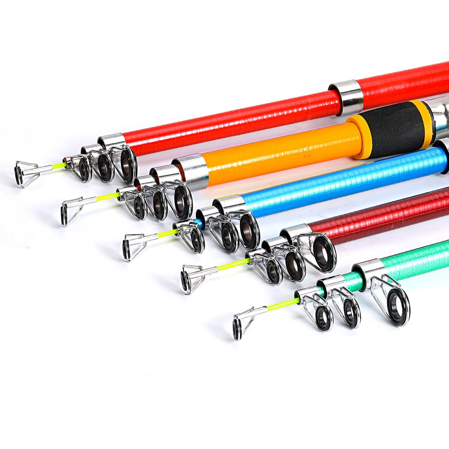 Sougayilang 1.8M Spinning Fishing Rod M Power Telescopic Children Fishing Telescopic Rock Fishing Pole Carp Feeder Surf Beginner