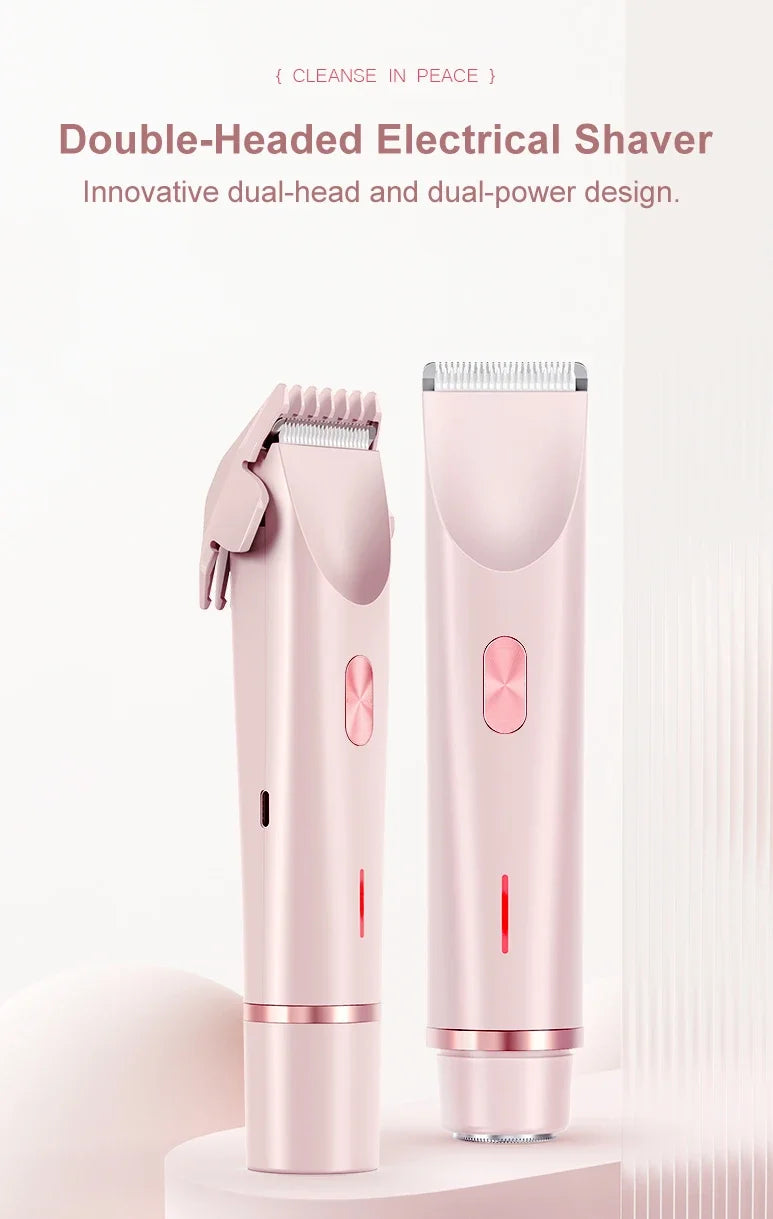 Electric Epilator Women's Razor Painless Women's Beard Epilator Women's Leg Bikini Body Hair Trimmer Women's Facial Epilator