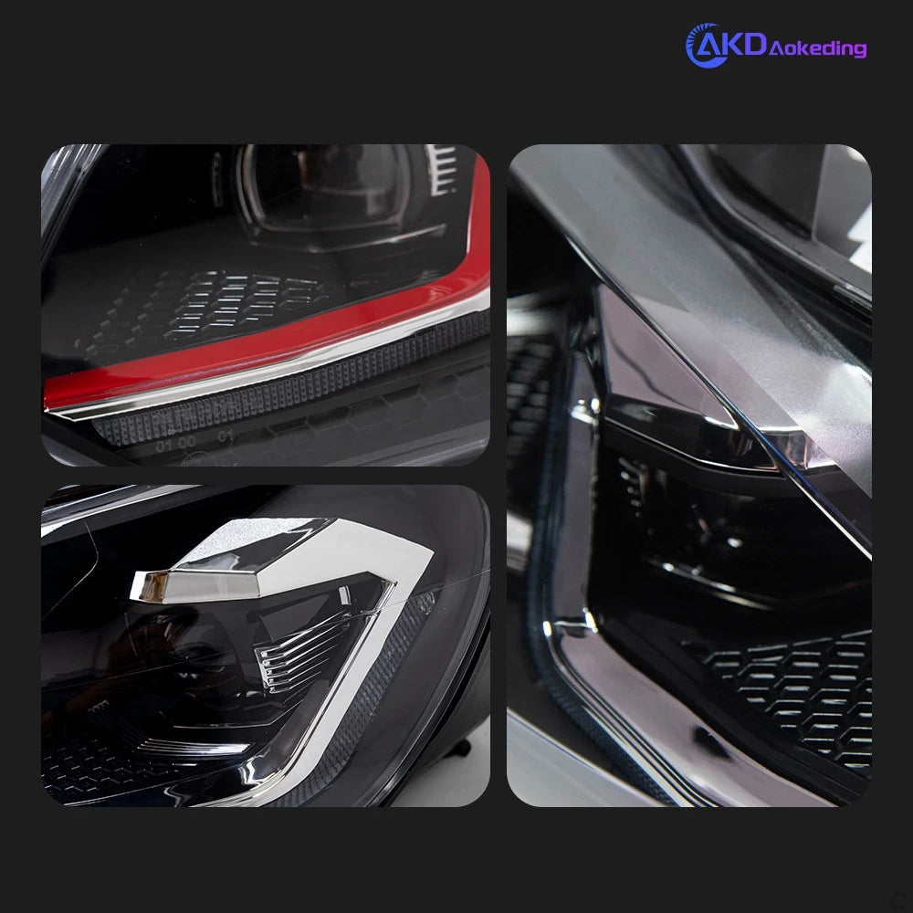 Car Styling Head Lamp for VW Golf 6 Headlights 2009-2012 LED Upgrade 7.5 Design DRL Signal Lamp Hid Bi Xenon Auto Accessories