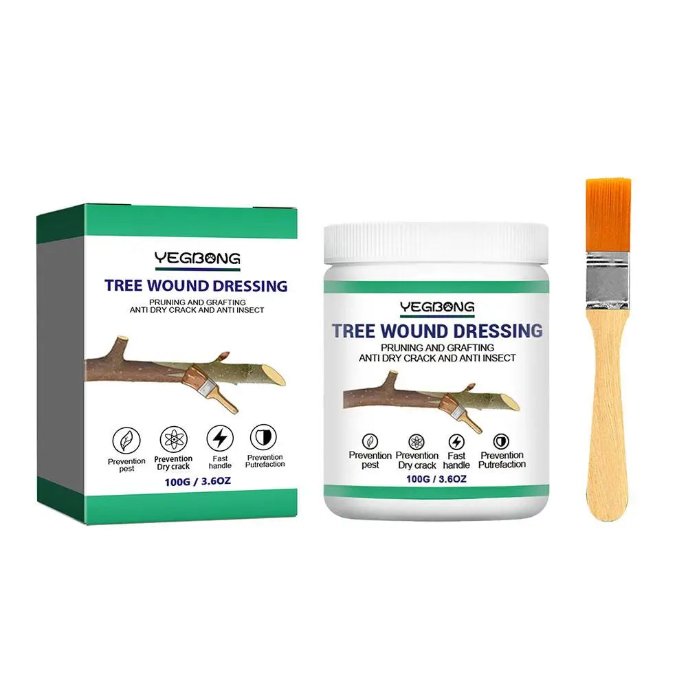 100g Tree Grafting Paste Tree Wound Paste Smear Agent Tree Pruning Sealer Plant Saw Cuts Coating Pruning Heal Wound Repair Tools