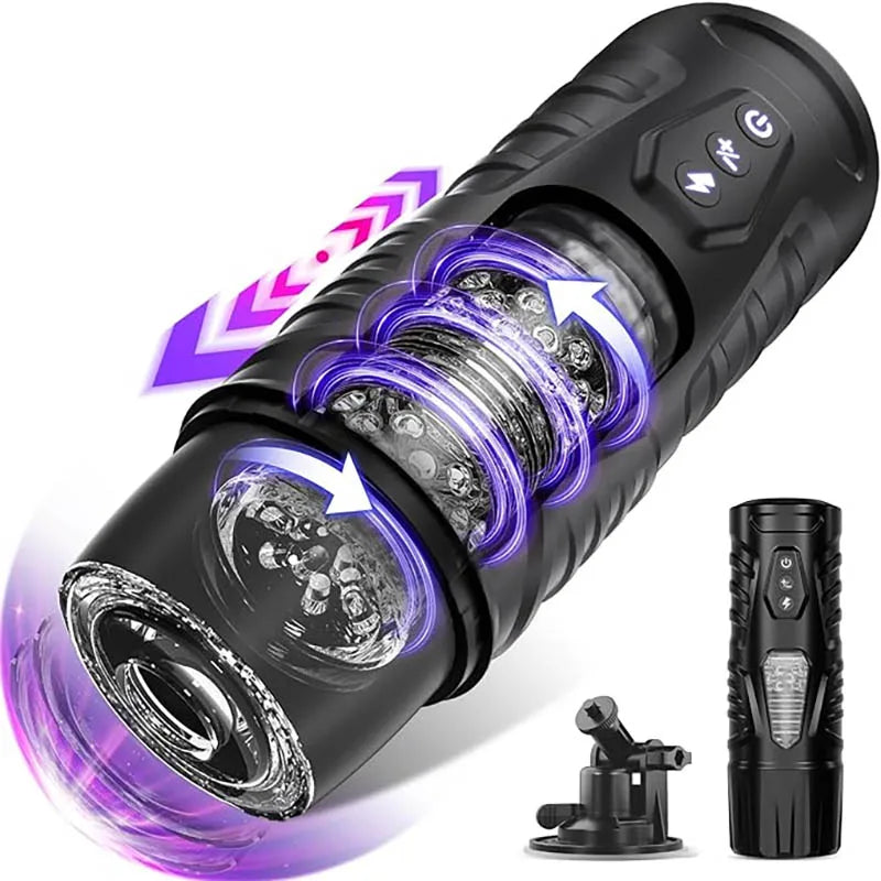 Automatic Male Masturbator Sex Toys for Men Adult Toy Male Thrusting Rotating Masturbation Tools Sex Machine Electric Penis Pump