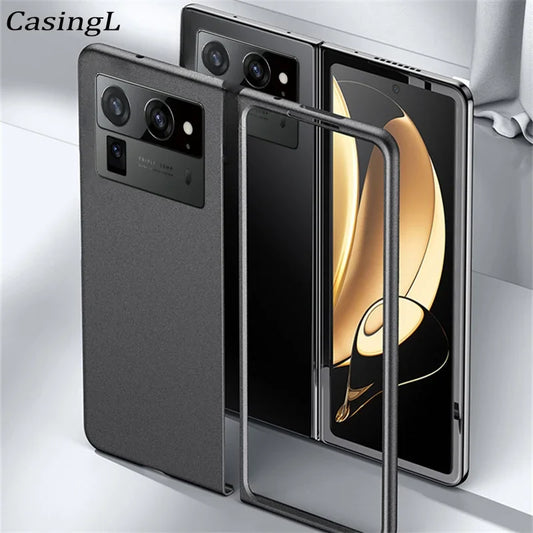 Matte Case For Tecno Phantom V Fold2 5G Fold Silicone Bumper Shockproof Soft Back Cover For Tecno Phantom V Fold 2 5G Casing