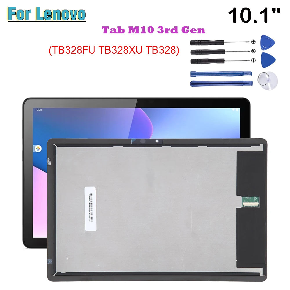 For Lenovo Tab M10 3rd Gen TB328FU TB328XU TB328 10.1" LCD Display Touch Screen Digitizer Glass Assembly Repair Parts
