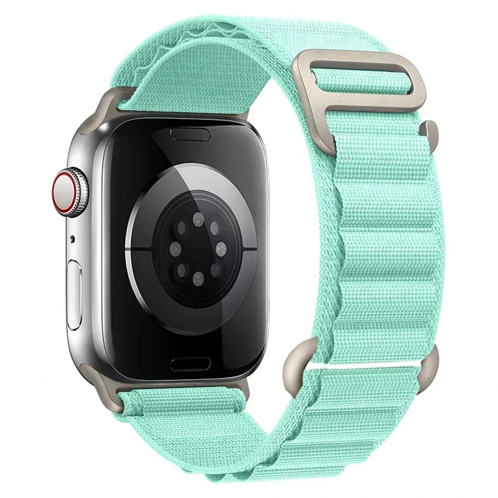 Alpine Loop Nylon Band For Apple Watch Strap 49mm 45mm 41mm 44mm 40mm 42mm 38mm Metal G-Hook Bracelet iWatch Ultra 34 5 SE 6 7 8