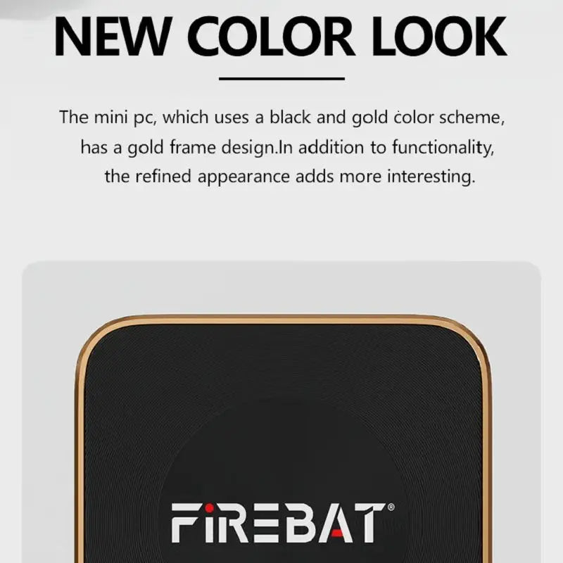 FIREBAT T8 Plus Mini PC Intel N5095 N100 CPU Desktop Computer 8GB 16GB SSD 256GB 512GB 1TB DDR4 DDR5 WIFI5 BT4.2 HDMI Minipc