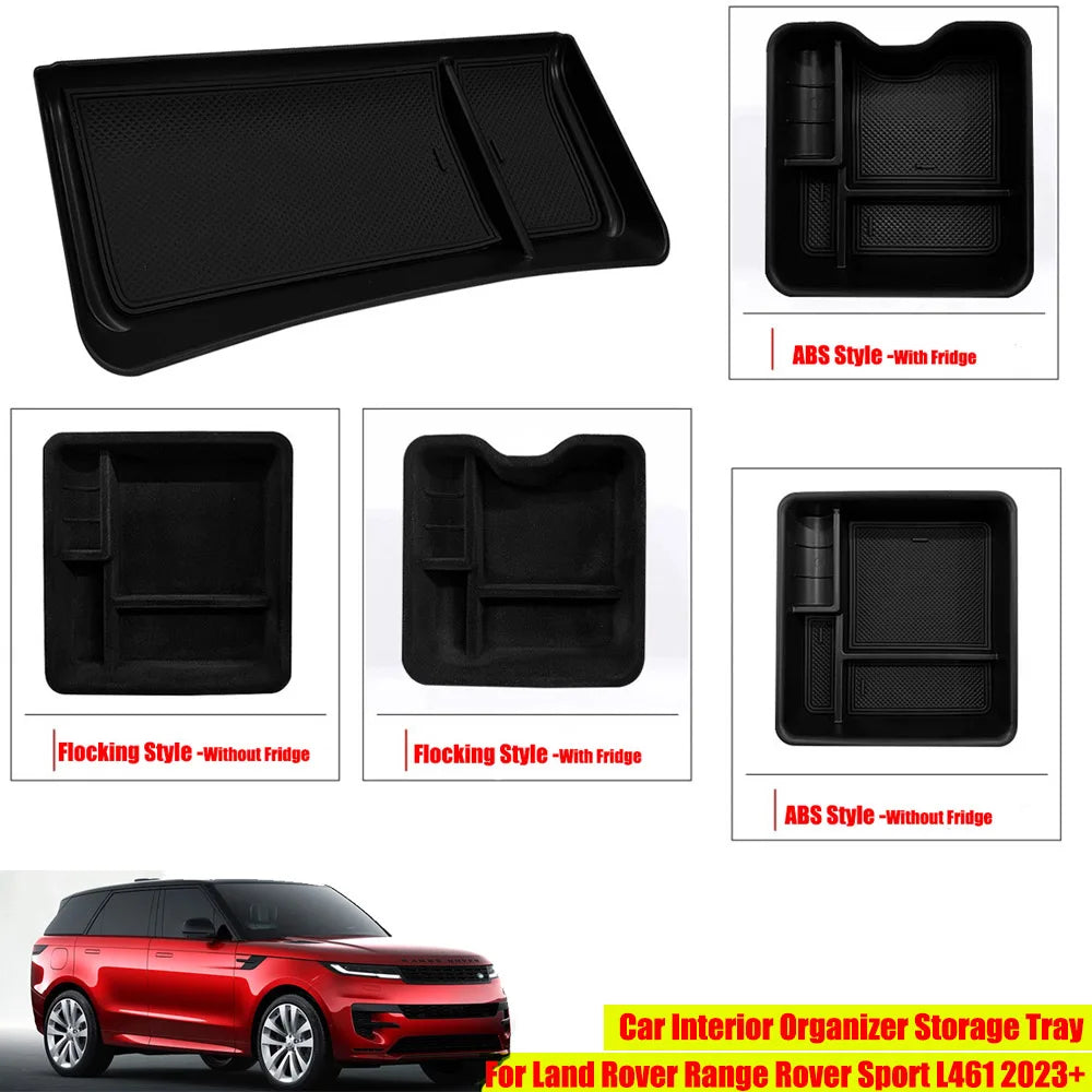 Car Interior Organizer Storage Box For Land Rover Range Rover Sport 2023 2024 Stowing Tidying Accessories