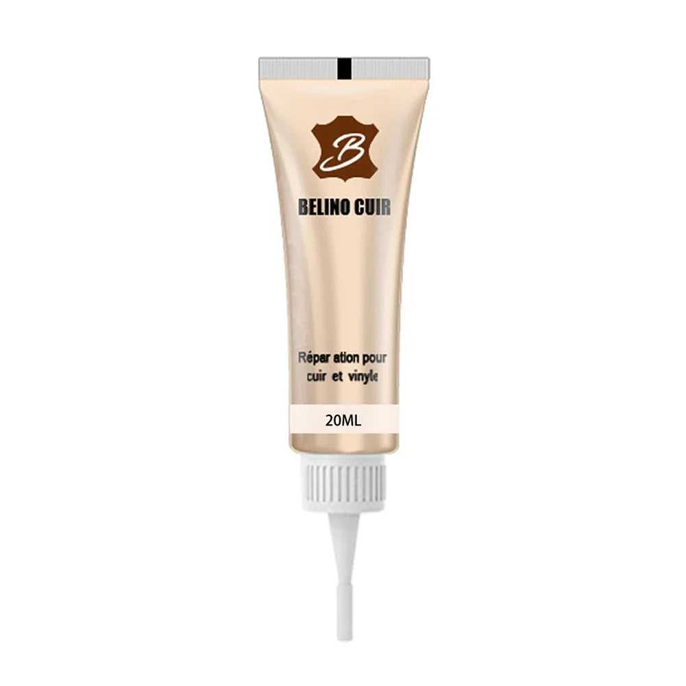 60ml Leather Filling Paste Car Seat Scratch Repair Paste Compound Natural Leather Restoration Cream Crack Burns Holes Filler