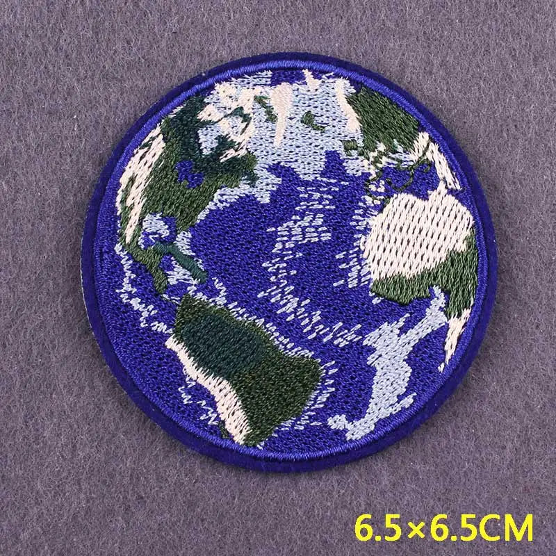 Hiking Adventure Patches For Clothing Stickers DIY Hook Loop Badges Camping Embroidery Patch Iron On Patches On Clothes Stripes