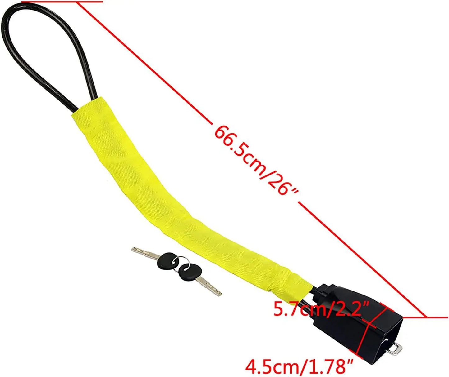 Car Steering Wheel Steel LockSeat Belt Anti-theft Lock with 2 KeysAnti-theft device easy to installFits most cars SUVs