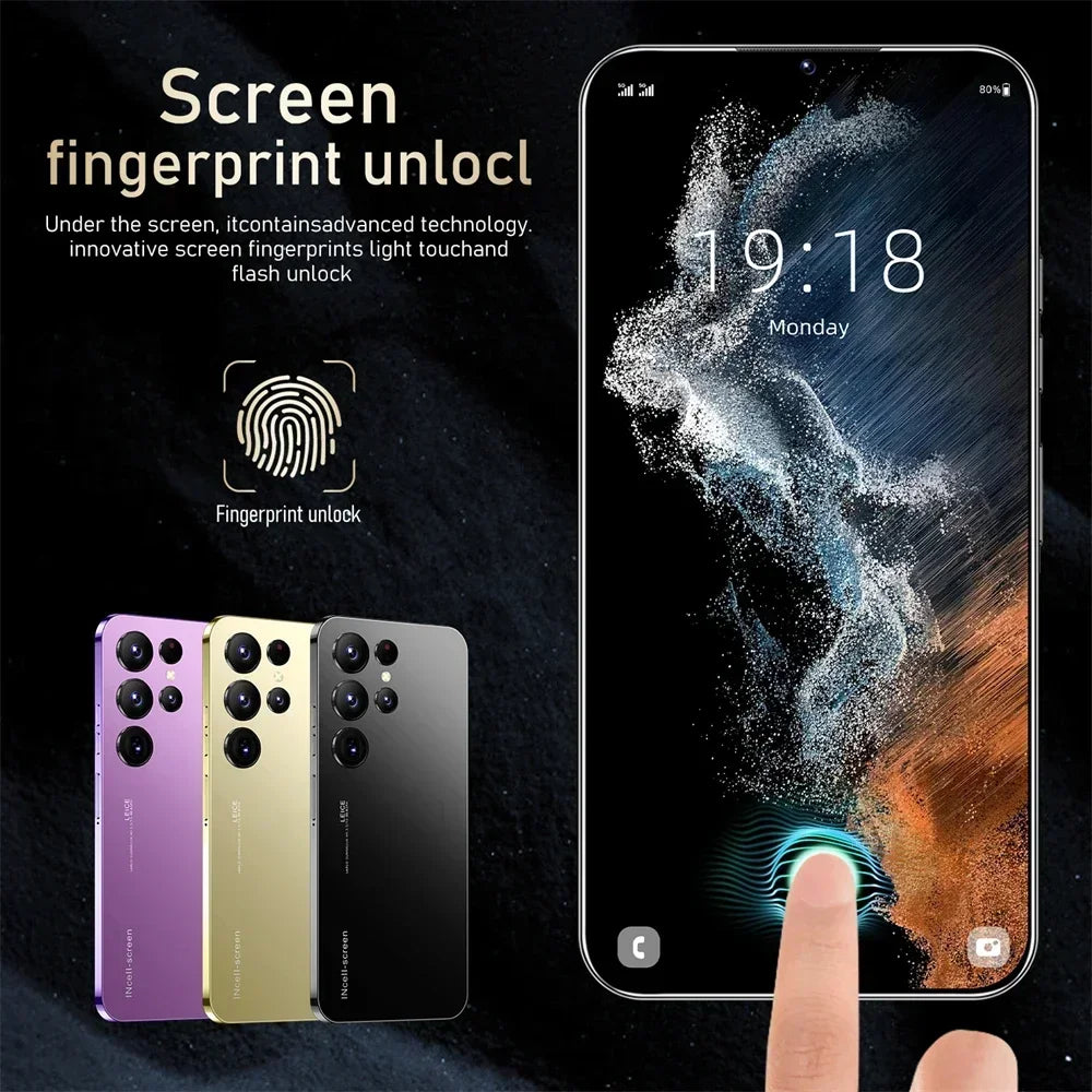 HOT 2025 new S25 Ultra original intelligent 4G 5G dual card dual standby Android 14 system global version 108MP 8000mAh battery