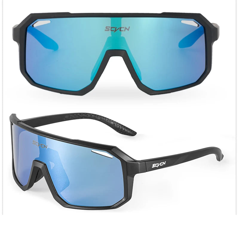 SCVCN Cycling Sunglasses Men MTB Road Driving Bike Glasses Outdoor Sports Women Bicycle Cycling UV400 Protective Glasses New