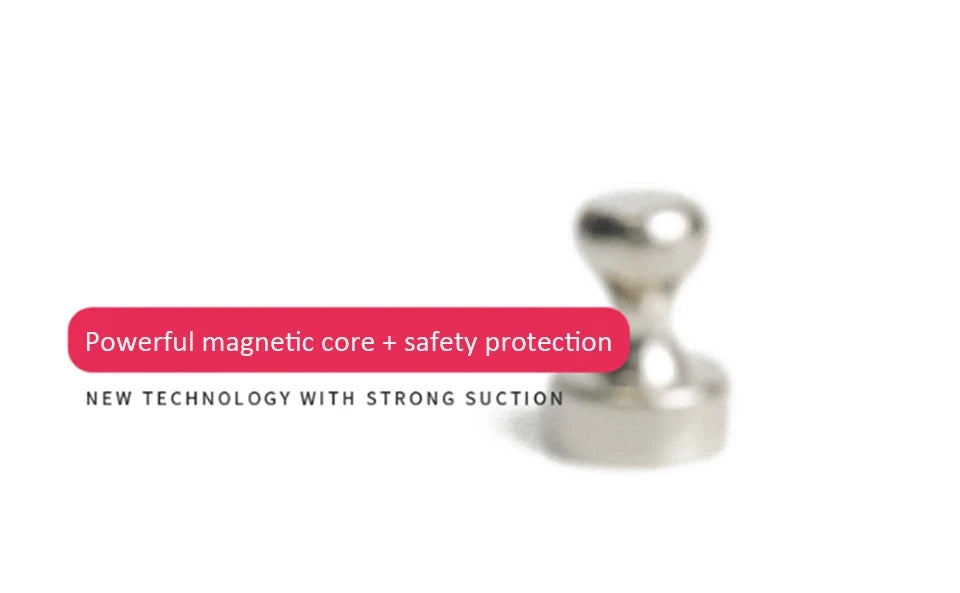 10pcs Super Strong Neodymium Magnetic Pushpins Sucker Thumbtack Durable Steel Magnet Push Pin for Refrigerator Whiteboard