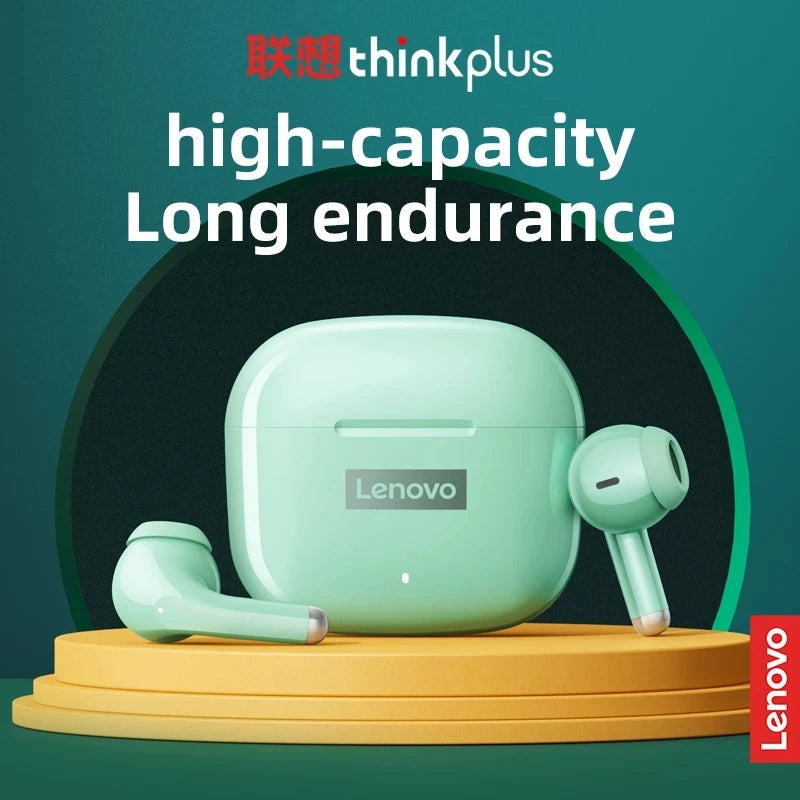 Upgraded Lenovo LP40 Pro TWS Earphones Wireless Bluetooth 5.1 Sports Noise Reduction Earphones Touch 250mAH Headset