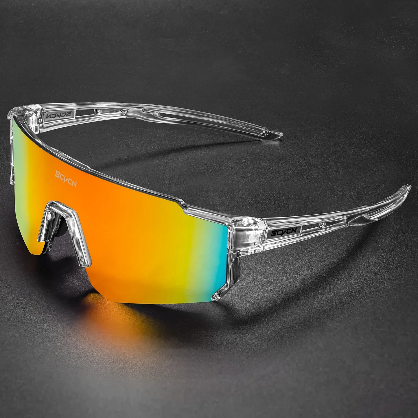 SCVCN Cycling Glasses Bike Sunglasses Men UV400 Eyewear Sports MTB Outdoor Goggles Bicycle Women Sunglasses Multi Color Riding