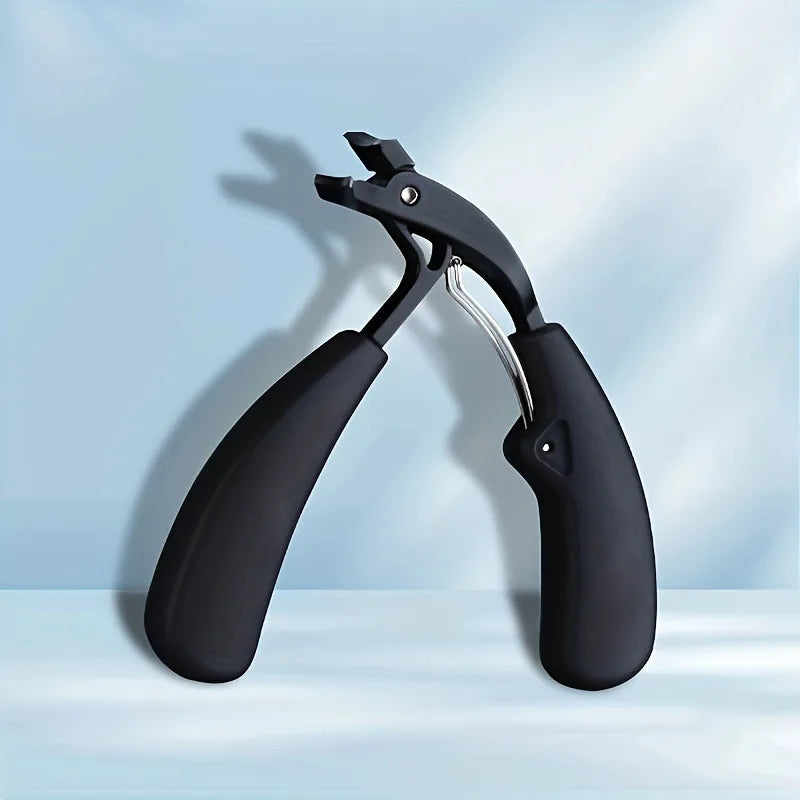 New Curved large opening nail clippers, efficient and durable toenail clippers thick and ingrown nails, durable pedicure tools